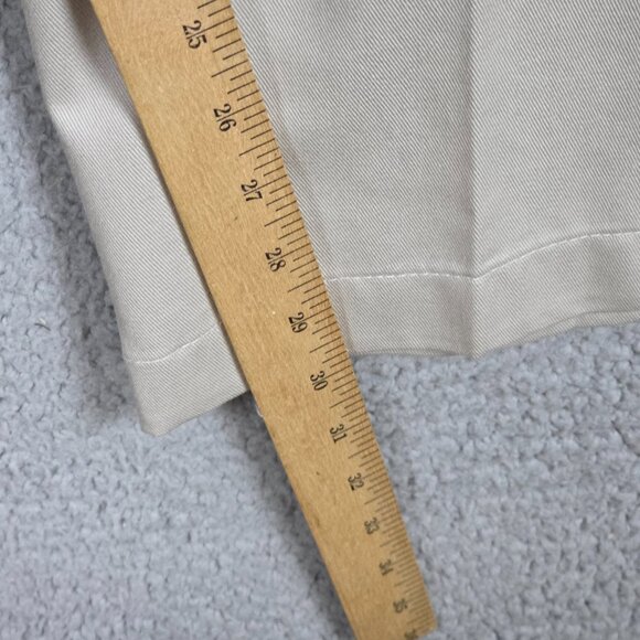 Van Heusen Pants Mens Size 34x30 Clay Classic Fit Chino Cotton Twill Flat Front - Picture 12 of 12